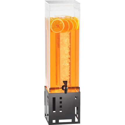 Bình Đựng Thức Uống Cal-Mil 1602-3-13 11.4 lít Ống Làm Lạnh - Bình Nhựa, Đế Đen