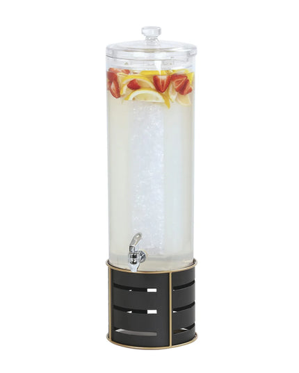 Bình Đựng Thức Uống Cal-Mil 22631-3-90 11.4 lít Ngăn Làm Lạnh - Bình Acrylic, Đế Kim Loại Đen