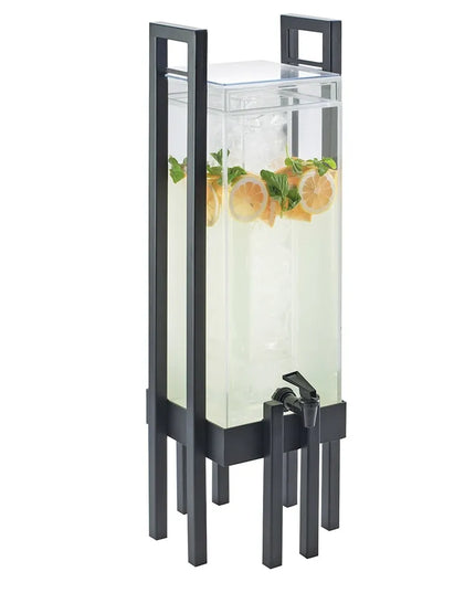 Bình Đựng Thức Uống Cal-Mil 3302-3-13 11.4 lít Ống Làm Lạnh - Bình Nhựa, Đế Đen