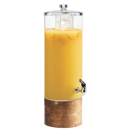 Bình Đựng Thức Uống Cal-Mil 4306-3INF-99 11.4 lít Ngăn Trái Cây - Bình Nhựa, Đế Gỗ Tái Chế