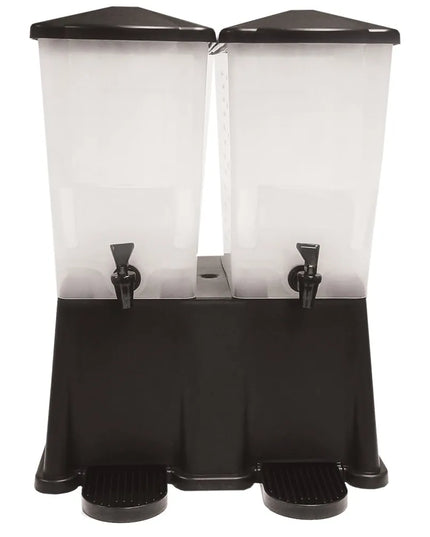 Bình Đựng Thức Uống Đôi Tablecraft TW53DP Nhựa 22.7 lít Đế Đen