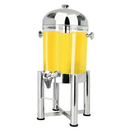 Bình Đựng Thức Uống Eastern Tabletop 7512HF 7.6 lít Acrylic - Màu Bạc, Đế Inox