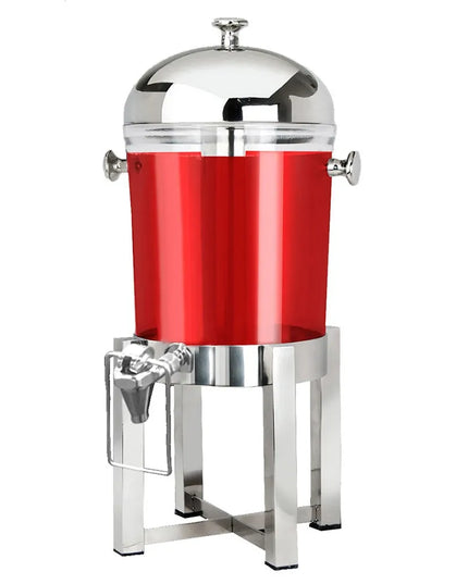 Bình Đựng Thức Uống Eastern Tabletop 7522HF 7.6 lít Acrylic - Màu Bạc, Đế Inox