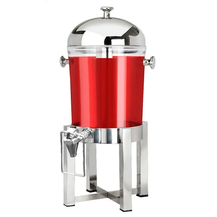 Bình Đựng Thức Uống Eastern Tabletop 7522HF 7.6 lít Acrylic - Màu Bạc, Đế Inox