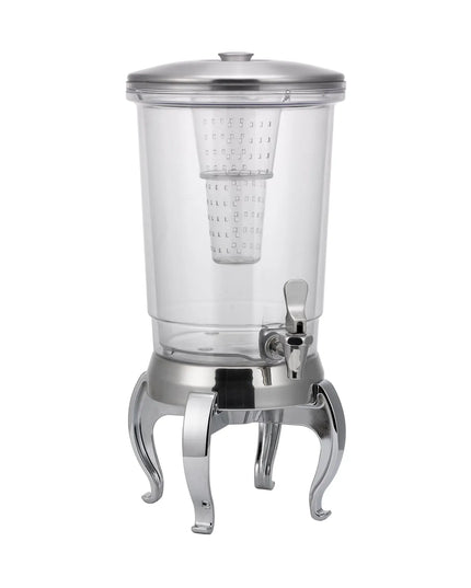 Bình Đựng Thức Uống Service Ideas CBDDW3GRG Tritan™ 11.4 lít Kèm Ống Ngâm Trái Cây Đế Inox