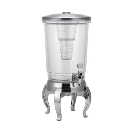 Bình Đựng Thức Uống Service Ideas CBDDW3GRG Tritan™ 11.4 lít Kèm Ống Ngâm Trái Cây Đế Inox