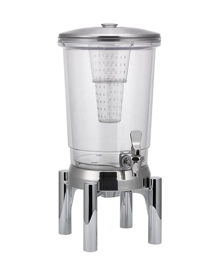 Bình Đựng Thức Uống Service Ideas CBDDW3GRN Tritan™ 11.4 lít Kèm Ống Ngâm Trái Cây Đế Inox