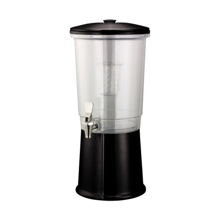 Bình Đựng Thức Uống Service Ideas CBDDW3GSSBX Tritan™ 11.4 lít Kèm Ống Ngâm Trái Cây Đế Black Onyx