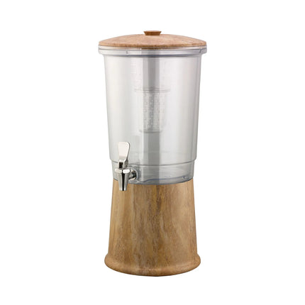 Bình Đựng Thức Uống Service Ideas CBDDW3GSSMB Tritan™ 11.4 lít Kèm Ống Ngâm Trái Cây Đế Vân Đá Travertine