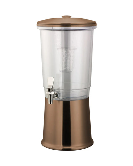 Bình Đựng Thức Uống Service Ideas CBDDW3GSSRG Tritan™ 11.4 lít Kèm Ống Ngâm Trái Cây Đế Rose Gold