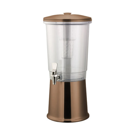 Bình Đựng Thức Uống Service Ideas CBDDW3GSSRG Tritan™ 11.4 lít Kèm Ống Ngâm Trái Cây Đế Rose Gold