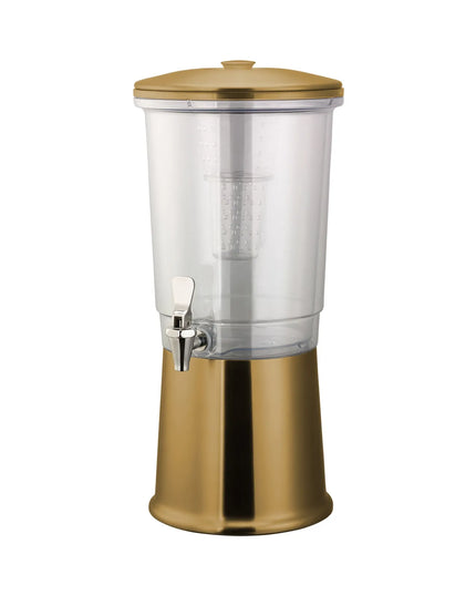 Bình Đựng Thức Uống Service Ideas CBDDW3GSSVG Tritan™ 11.4 lít Kèm Ống Ngâm Trái Cây Đế Vintage Gold