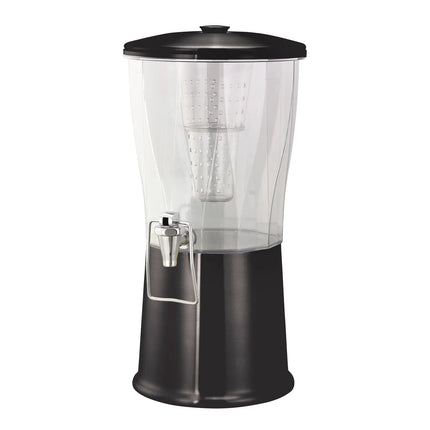 Bình Đựng Thức Uống Service Ideas CBDRT3BXSSHF Tritan 11.4 lít Kèm Ống Ngâm Trái Cây Đế Inox