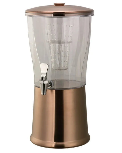 Bình Đựng Thức Uống Service Ideas CBDRT3RGSS 11.4 lít Kèm Ống Ngâm Trái Cây & Ống Đá Đế Rose Gold