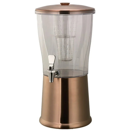 Bình Đựng Thức Uống Service Ideas CBDRT3RGSS 11.4 lít Kèm Ống Ngâm Trái Cây & Ống Đá Đế Rose Gold