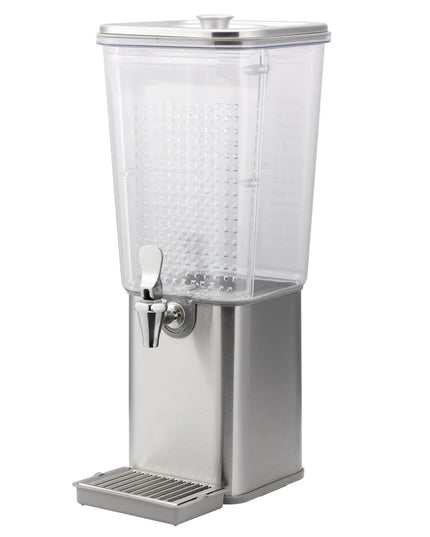 Bình Đựng Thức Uống Service Ideas SCD30SS Tritan™ 11.4 lít Kèm Ống Ngâm Trái Cây Đế Inox Bề Mặt Mờ