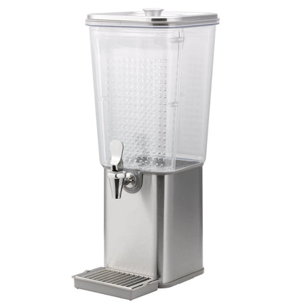 Bình Đựng Thức Uống Service Ideas SCD30SS Tritan™ 11.4 lít Kèm Ống Ngâm Trái Cây Đế Inox Bề Mặt Mờ