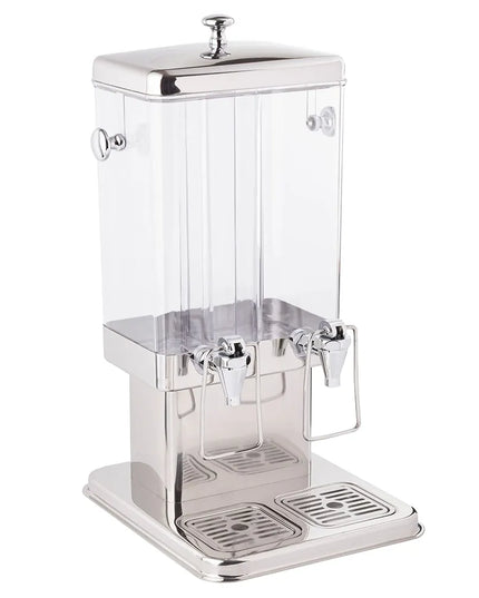 Bình Đựng Thức Uống Tablecraft 70 11.4 lít Ống Làm Lạnh - Bình Nhựa, Đế Inox