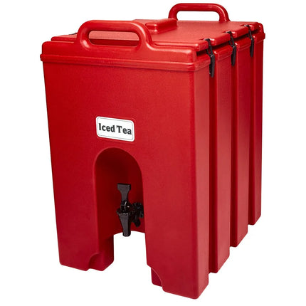 Bình Giữ Nhiệt Đựng Đồ Uống Camtainer® Cambro 1000LCD158 38 l, Đỏ Tươi