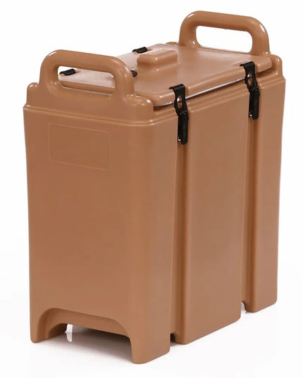 Bình Giữ Nhiệt Đựng Súp Camtainer® Cambro 350LCD157 12.5 l, Be Cà Phê