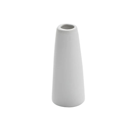 Bình Hoa Nhỏ Gốm Dạng Tháp American Metalcraft BVTG6 10.2 cm Trắng