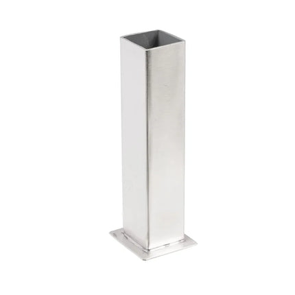 Bình Hoa Nhỏ Vuông Bề Mặt Mờ American Metalcraft SSBV1 Inox