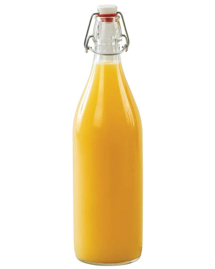 Bình Rót Cal-Mil 3674-34 946 ml Nắp Khóa Dây Thép, Thủy Tinh
