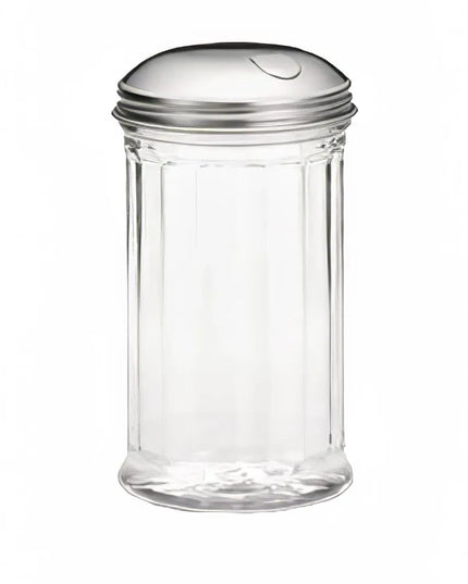 Bình Rót Đường Tablecraft P57S 355 ml - Nhựa Trong, Nắp Kim Loại Có Cánh Bên
