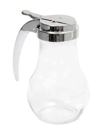 Bình Rót Siro Vollrath 214 Dripcut® Teardrop 414 ml - Thân Thủy Tinh, Nắp Chrome