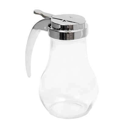 Bình Rót Siro Vollrath 214 Dripcut® Teardrop 414 ml - Thân Thủy Tinh, Nắp Chrome