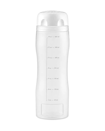 Bình Squeeze Araven 01381 503 ml - Nắp Trắng, Thân Trong