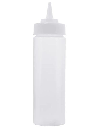 Bình Squeeze Miệng Rộng Tablecraft 11253C 355 ml, Polyethylene, Tự Nhiên