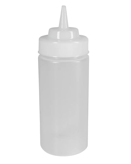Bình Squeeze Miệng Rộng Tablecraft 31763C 473 ml Màu Tự Nhiên