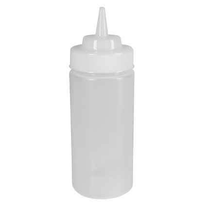 Bình Squeeze Miệng Rộng Tablecraft 31763C 473 ml Màu Tự Nhiên