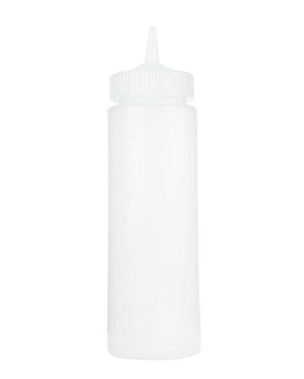 Bình Squeeze Miệng Rộng Vollrath 4924-13 710 ml, Trong Suốt, Nắp Trong