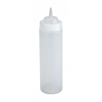 Bình Squeeze Miệng Rộng Winco PSW-24 710 ml, Nhựa, Trong Suốt