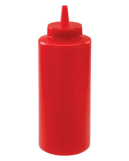 Bình Squeeze Nhựa Winco PSB-12R 355 ml, Đỏ