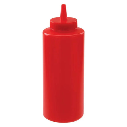 Bình Squeeze Nhựa Winco PSB-12R 355 ml, Đỏ