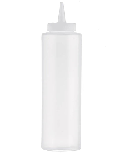 Bình Squeeze Tablecraft 112C-1 355 ml Đầu Côn Nắp Tự Nhiên Nhựa Poly
