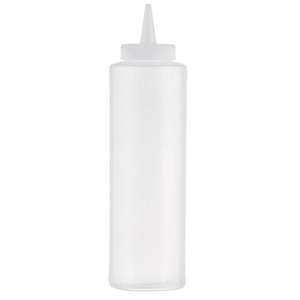 Bình Squeeze Tablecraft 112C-1 355 ml Đầu Côn Nắp Tự Nhiên Nhựa Poly