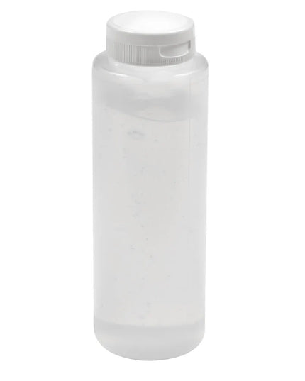 Bình Squeeze Tablecraft 2108C-1 237 ml Polyethylene Mềm Màu Trắng Tự Nhiên