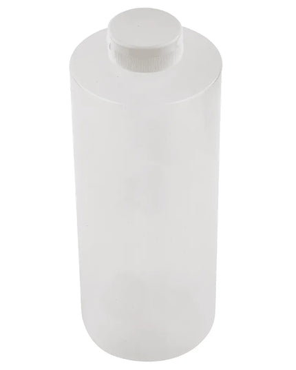 Bình Squeeze Tablecraft 2132C Nhựa Polyethylene Mềm 946 ml - Nắp Trắng, Thân Tự Nhiên