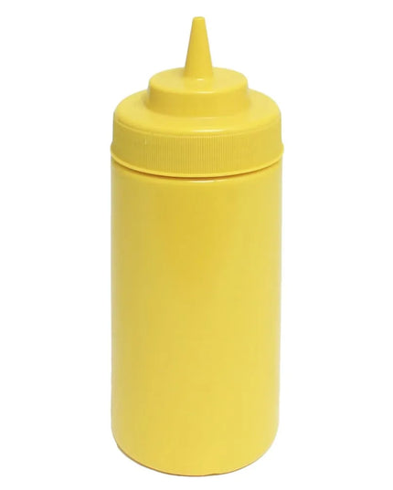 Bình Squeeze Thunder Group PLTHSB016YW Nhựa Miệng Rộng 473 ml - Vàng