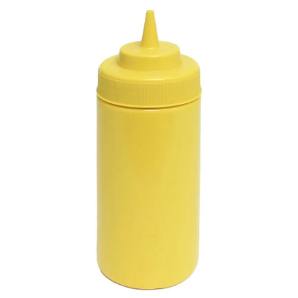 Bình Squeeze Thunder Group PLTHSB016YW Nhựa Miệng Rộng 473 ml - Vàng
