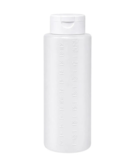 Bình Squeeze Vollrath 26240-13 710 ml Nắp Trắng - Trong Suốt