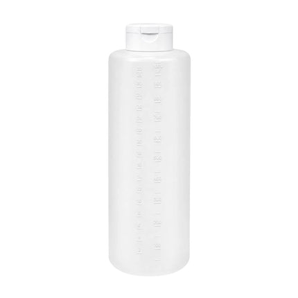 Bình Squeeze Vollrath 26320-13 946 ml Nắp Trắng - Trong Suốt