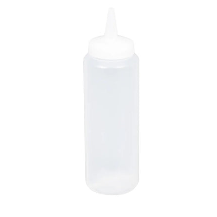 Bình Squeeze Vollrath 2808-13 237 ml, Nắp Trong, Trong Suốt