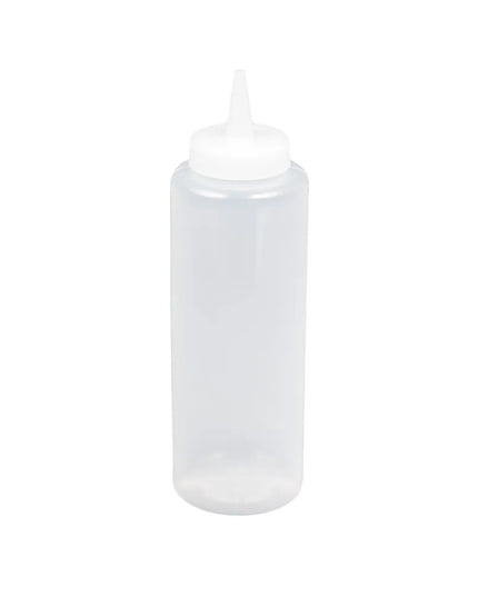Bình Squeeze Vollrath 52063 355 ml Thân Thon Nhựa Trong Suốt
