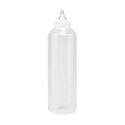 Bình Squeeze Vollrath 5324-13 710 ml Nắp Đóng Mở - Trong Suốt Nắp Trong