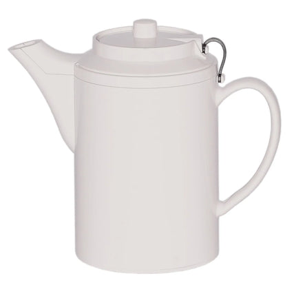 Bình Trà Chống Nhỏ Giọt Service Ideas TST612WH Vòi Chắn Gốm Trắng 473 ml